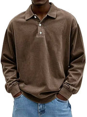 Oversized Polo Shirt with Casual Elegance for Everyday Wear
