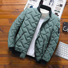 Men's Quilted Jacket - Stylish and Warm Winter Outerwear for Everyday Use