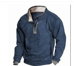 Cozy Winter Pullover with Faux Fur Collar - Perfect for Outdoor Adventures