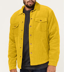 Stylish White Jacket with Detachable Fur Collar for Men - Perfect for Winter and Casual Outfits