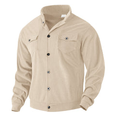 Stylish Corduroy Shirt Jacket for Men - Perfect for Casual and Outdoor Adventures
