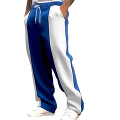 Stylish Color-Block Track Pants for Men - Perfect for Casual and Sporty Looks