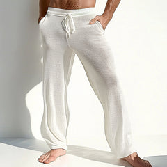 Men's Lightweight Knitted Casual Trousers