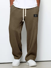 Comfortable Waffle Knit Lounge Pants for Men - Perfect for Casual Wear
