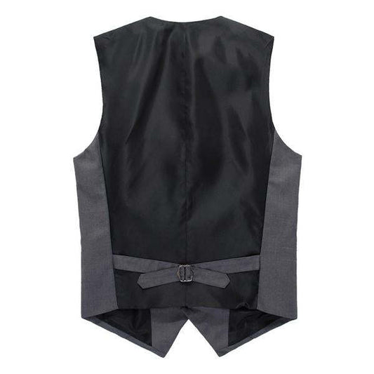 Men's V-Neck Single Breasted Suit Vest 02375865M