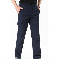 Men's Multi-Pocket Cargo Pants for Outdoor Adventures