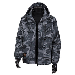 Camouflage Hooded Jacket for Men - Perfect for Outdoor Adventures and Casual Wear