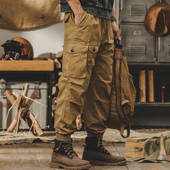 Utility Cargo Pants with Multi-Pocket Design for Outdoor Adventures