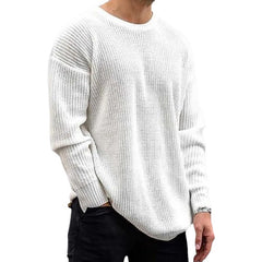 Men's Casual Knit Sweater - Stylish and Comfortable for Everyday Wear