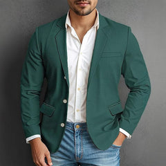 Stylish Light Blue Blazer for Men - Perfect for Spring and Summer Occasions