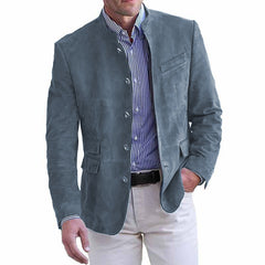 Stylish Men's Blazer with Modern Fit and Casual Elegance