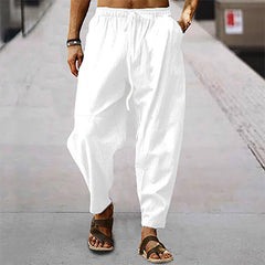 Men's Casual Drawstring Harem Pants - Perfect for Summer and Everyday Wear