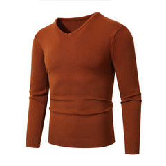 Classic V-Neck Sweater for Men - Perfect for Casual and Formal Wear