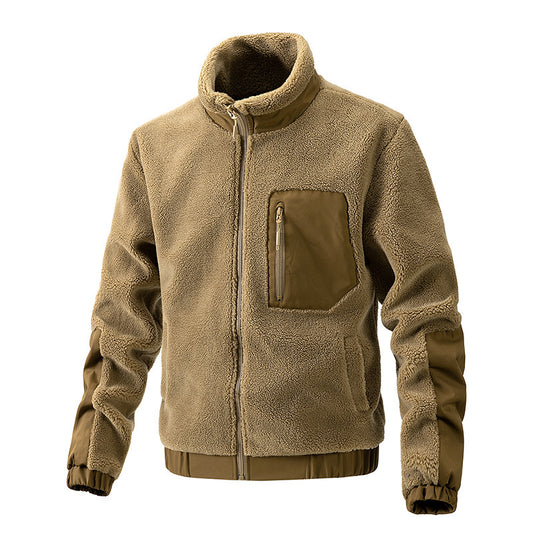 Cozy Fleece Jacket for Men - Perfect for Casual and Outdoor Adventures