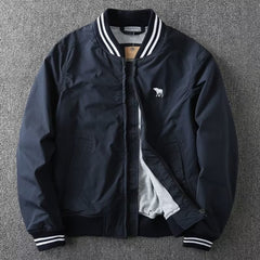 Men's Casual Bomber Jacket - Stylish And Versatile For Everyday Wear
