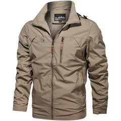 Men's Outdoor Hooded Jacket - Perfect for Hiking and Casual Wear