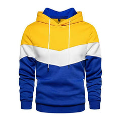 Stylish Color Block Hoodie for Men - Perfect for Casual Wear and Layering