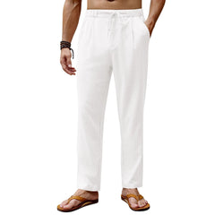 Men's Casual Drawstring Trousers - Perfect for Summer and Everyday Wear