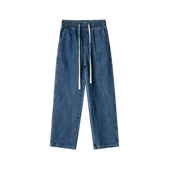 Classic Straight Fit Denim Jeans for Men - Perfect for Casual and Workwear