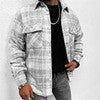 Stylish Plaid Button-Up Shirt for Men - Perfect for Casual and Semi-Formal Occasions