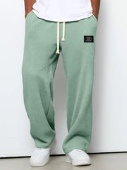 Comfortable Waffle Knit Lounge Pants for Men - Perfect for Casual Wear