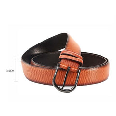 Men's Retro Casual Versatile High-end Pin Buckle Leather Belt 82856810K