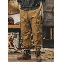 Utility Cargo Pants with Multi-Pocket Design for Outdoor Adventures