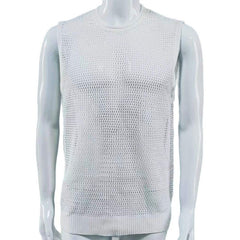 Men's Stylish Mesh Tank Top - Perfect for Summer Outdoors
