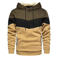 Stylish Color Block Hoodie for Men - Perfect for Casual Wear and Layering
