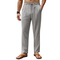 Men's Casual Drawstring Trousers - Perfect for Summer and Everyday Wear