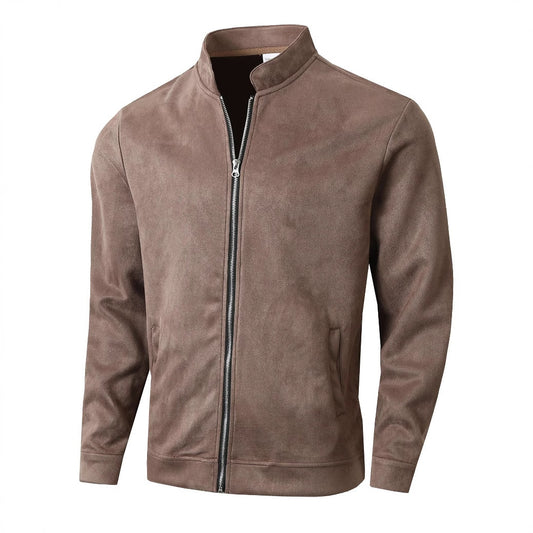 Stylish Men's Zip-Up Jacket for Casual and Formal Wear