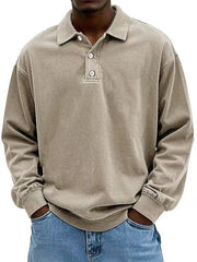 Oversized Polo Shirt with Casual Elegance for Everyday Wear