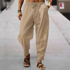 Men's Casual Drawstring Harem Pants - Perfect for Summer and Everyday Wear