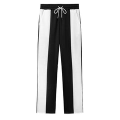 Stylish Color-Block Track Pants for Men - Perfect for Casual and Sporty Looks