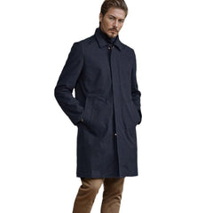 Stylish Longline Coat for Modern Gentlemen