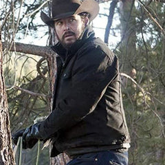 Men's Washed Casual Cowboy Jacket - Yellowstone-Inspired Design, Stylish for Outdoor Adventures