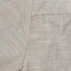 Men's Casual Linen Embroidered Lapel Loose Long Sleeve Shirt 13095416M