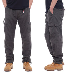 Men's Multi-Pocket Cargo Pants - Versatile and Durable for Everyday Use
