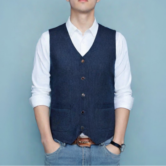 Men's Business Casual Simple Suit Vest MTA3184C2P