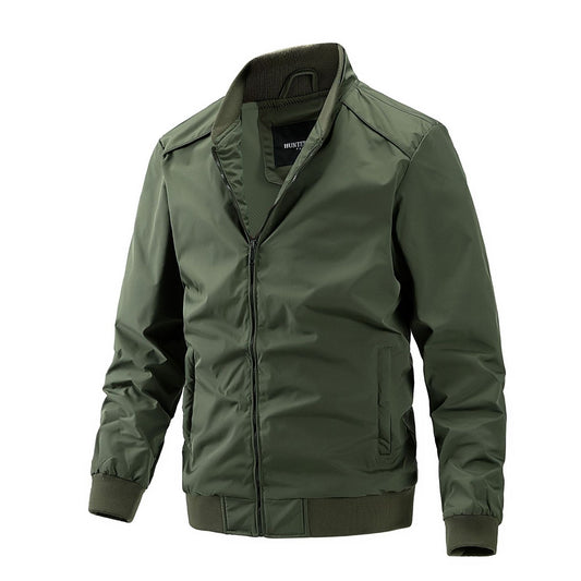 Men's Stylish Bomber Jacket - Perfect For Casual And Outdoor Activities