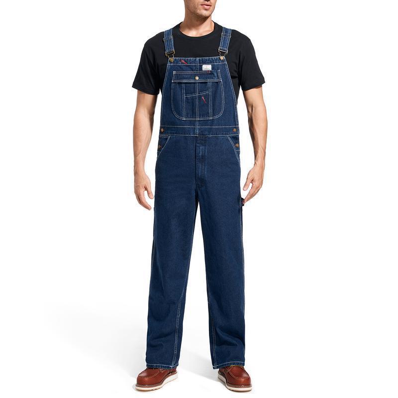 Classic Denim Overalls for Men - Perfect for Casual and Work Wear