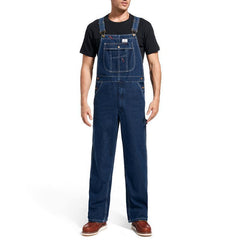 Classic Denim Overalls for Men - Perfect for Casual and Work Wear