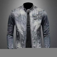 Stylish Denim Jacket for Men - Perfect for Casual and Outdoor Adventures
