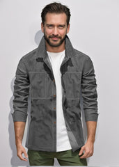 Stylish Men's Denim Jacket - Four Colors for Versatile Looks