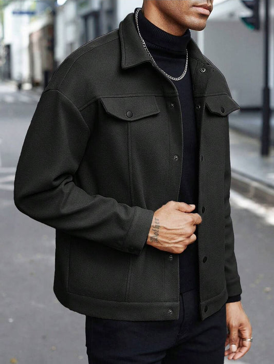 Stylish Men's Casual Jacket With Multiple Color Options