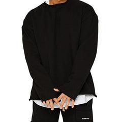 Men's Round Neck Loose Fit Casual Sweatshirt 16815807Z
