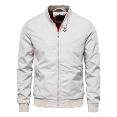 Men's Stylish Stand Collar Jacket - Perfect for Casual and Outdoor Activities