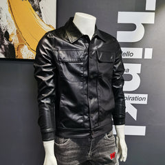 Stylish Men's Leather Jacket for Modern Fashionistas