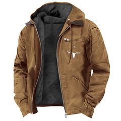 Winter Warmth Hooded Jacket with Faux Fur Lining - Perfect for Cold Weather