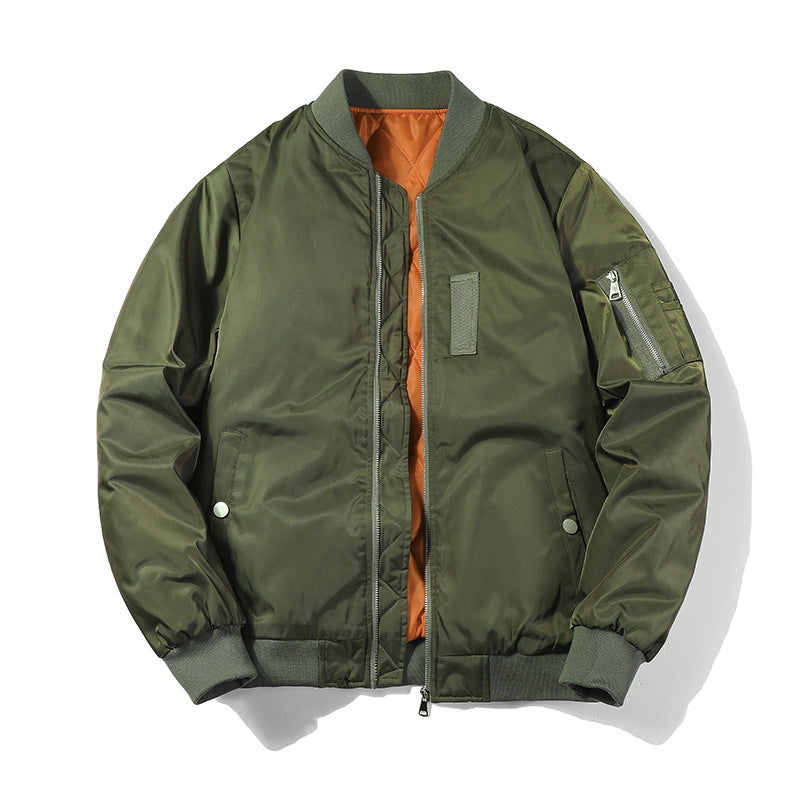 American Casual Windproof Flight Jacket - Perfect for Everyday Wear